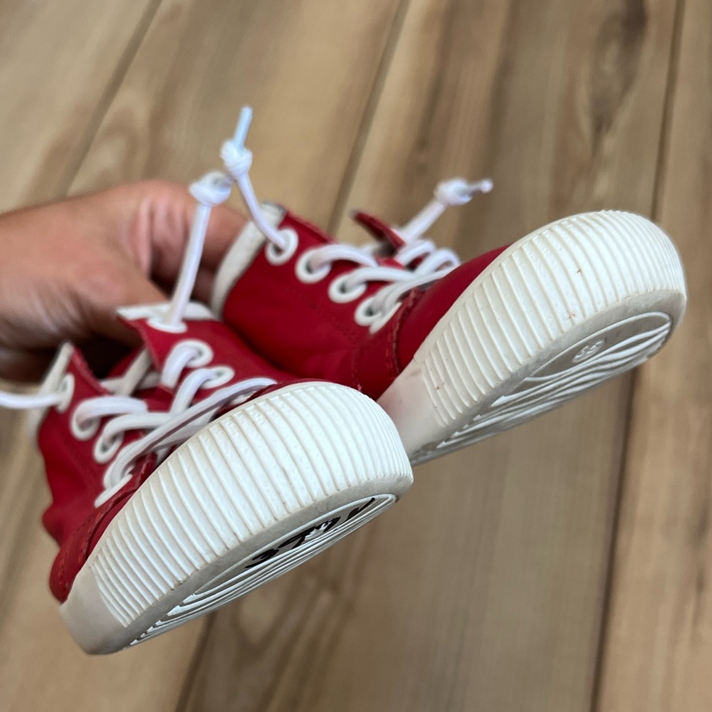 Softinos Elasticated Trainers Islaii Cherry Red - image 4